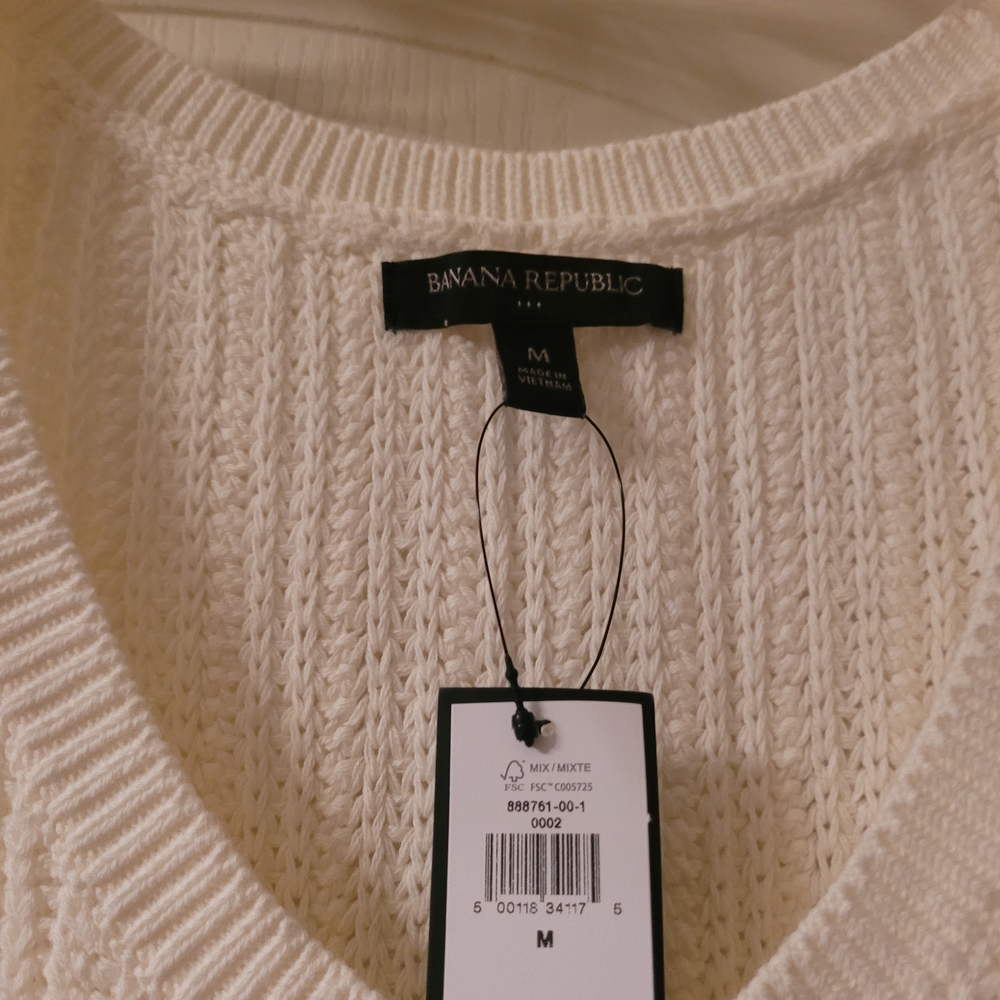 Banana Republic Cream Midi Dress
